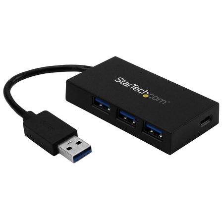 STARTECH.COM 4 Port USB Hub - USB 3.0 - USB A to 3x USB A and 1x USB C HB30A3A1CFB